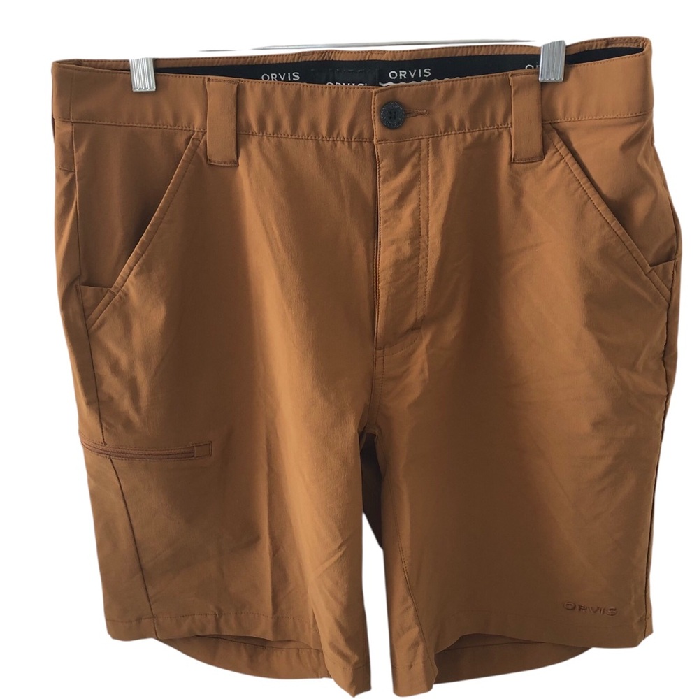 Orvis Size 34 Mens Davies Cargo Performance Shorts Activewear Quick Dry New
